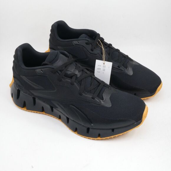 Reebok Men\'s US 11 Zig Vector Sneakers Black Gum Zig Energy Outsole NWOB main image 11